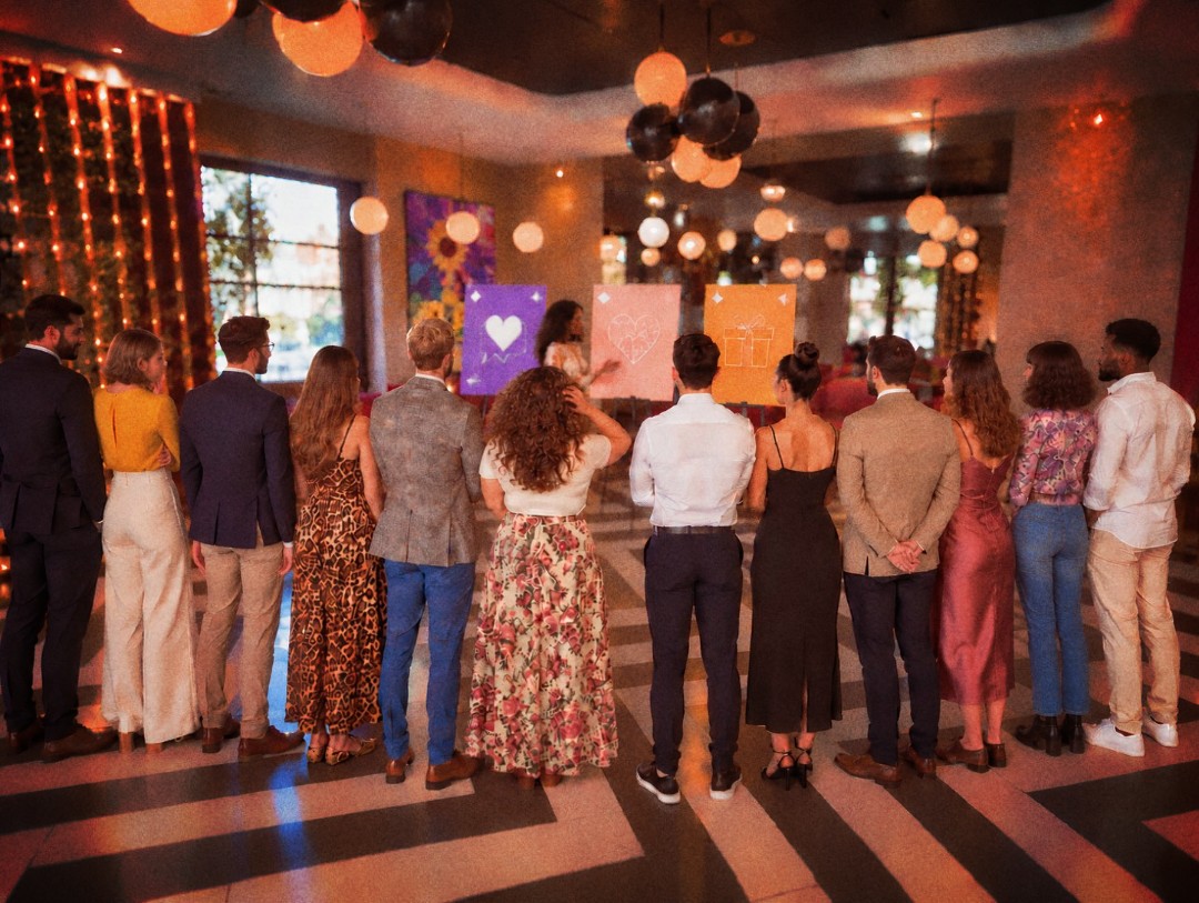 Séquences guidées lors d'une soirée Les Clés de la Rencontre